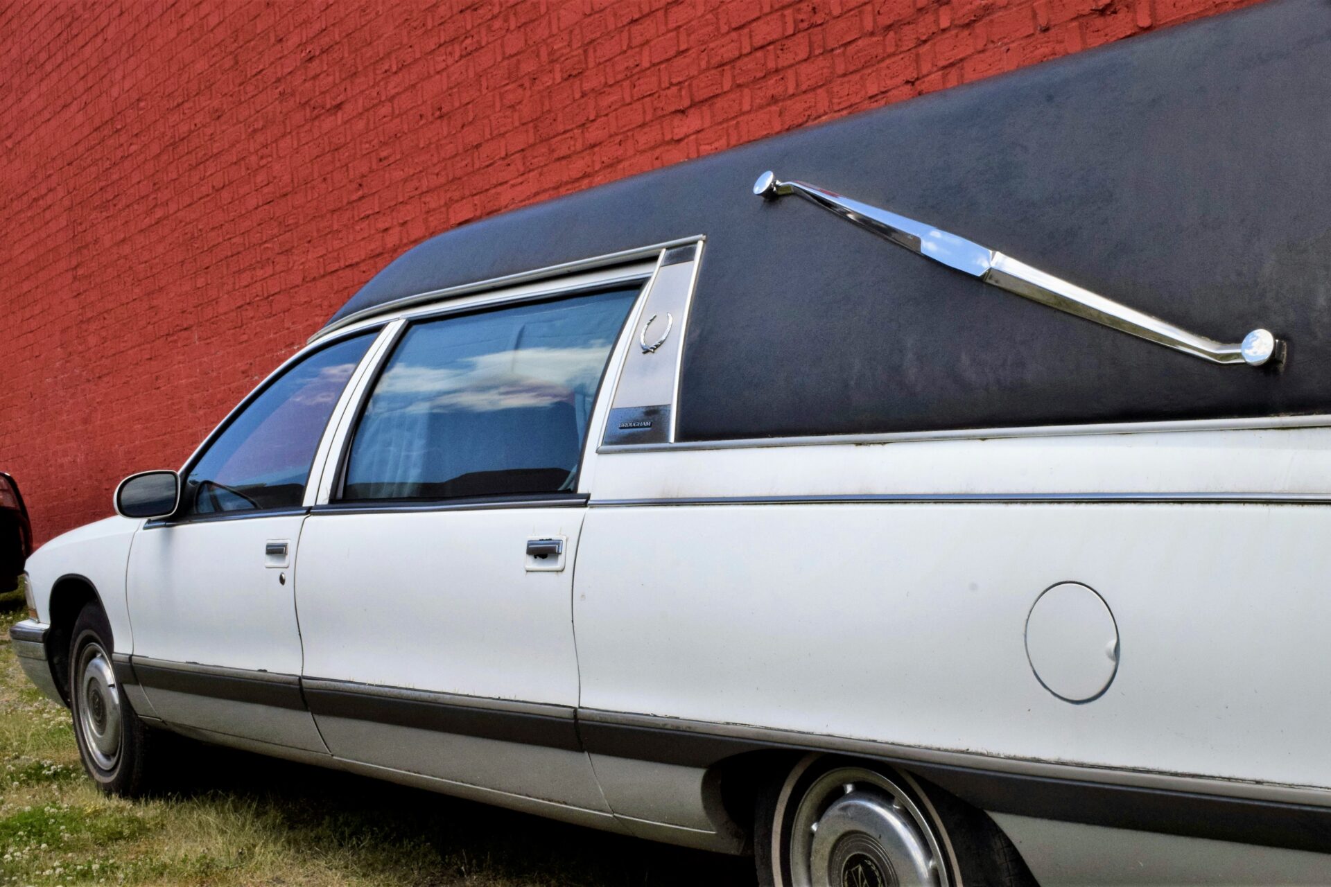 Oldschool hearse