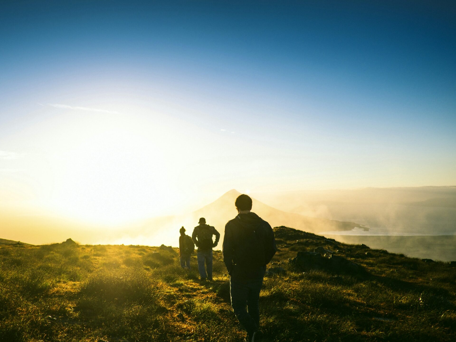 People on a hike